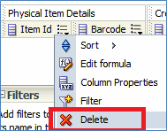 Delete option